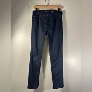 AG Adriano Goldschmied Black Mid-Rise Slim Pant Size 28R